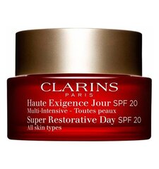 Noorendav päevakreem Clarins Super Restorative SPF20 50 ml hind ja info | Näokreemid | kaup24.ee