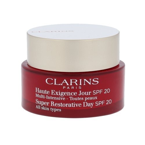 Noorendav päevakreem Clarins Super Restorative SPF20 50 ml hind ja info | Näokreemid | kaup24.ee