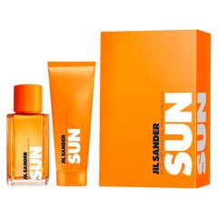 Jil Sander Sun набор для женщин: парфюм EDP 75 мл + гель для душа 75 мл цена и информация | Женские духи | kaup24.ee