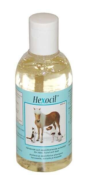Desinfitseeriv šampoon Hexocil, 200 ml hind ja info | Hooldusvahendid loomadele | kaup24.ee