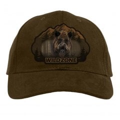 Шапка с козырьком и изображением кабана Wildzone цена и информация | Мужские шарфы, шапки, перчатки | kaup24.ee
