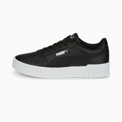 Puma naiste vabaajajalatsid Carina 2,0 385849*05, must/valge 4065449652704 цена и информация | Спортивная обувь, кроссовки для женщин | kaup24.ee