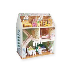 3D pusle CubicFun Dreamy Dollhouse, 168-osaline цена и информация | Пазлы | kaup24.ee