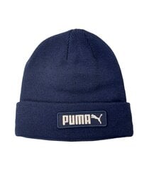 Puma müts Classics Cuff 023434*06, tumesinine 4065449748858 цена и информация | Мужские шарфы, шапки, перчатки | kaup24.ee