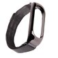 Asendus metallist rihmaga magnetkäevõru rihm Xiaomi Mi Band 3 / 4 / 5 / 6, must Originaal iStrap hind ja info | Nutikellade ja nutivõrude tarvikud | kaup24.ee