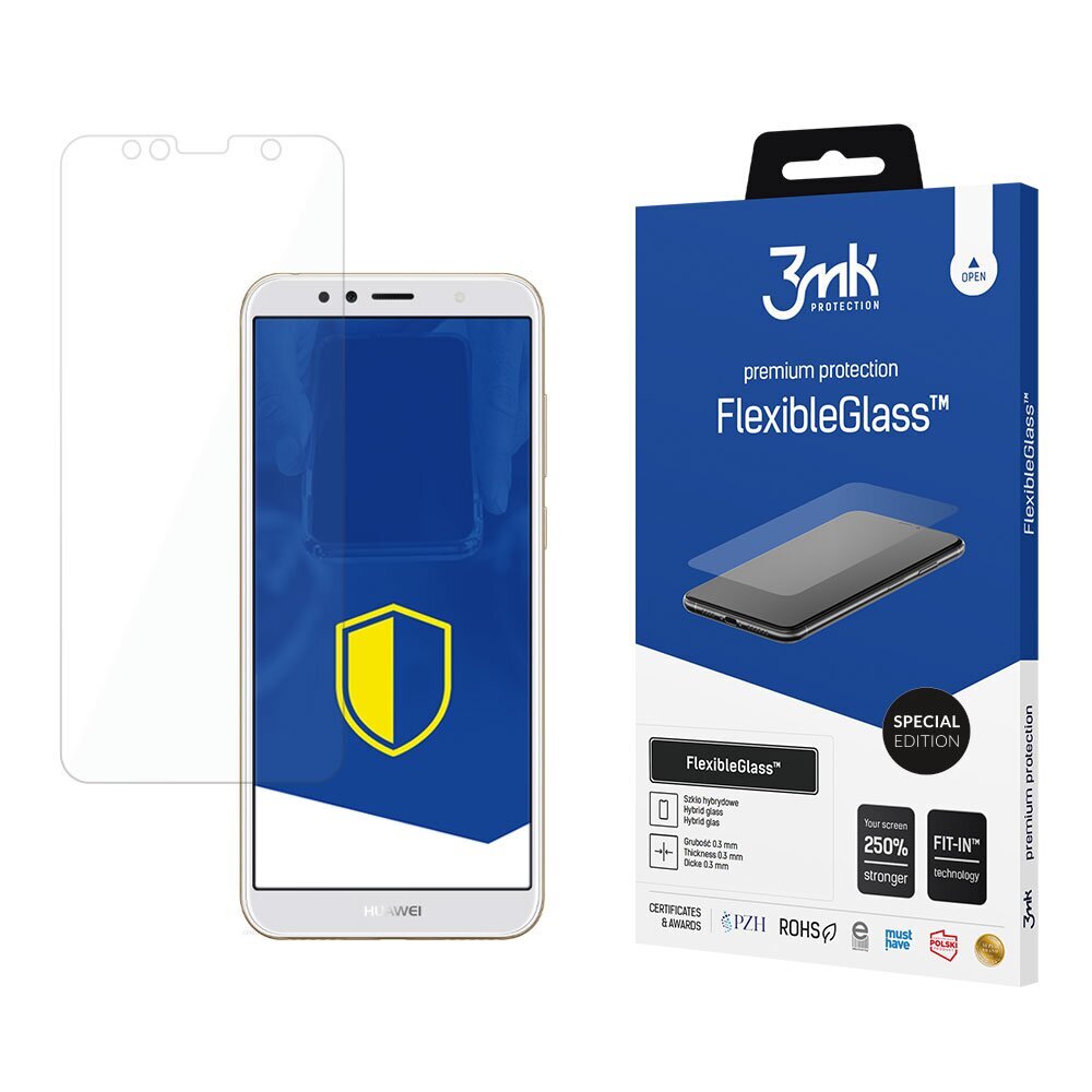 Ekraani kaitseklaas 3mk FlexibleGlass™ Special Edition screen protector, Huawei Y6 Prime 2018 hind ja info | Ekraani kaitsekiled | kaup24.ee