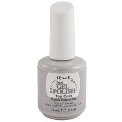 Придающий глянец верхний слой гелиевого лака для ногтей IBD Just Gel Polish 14 мл цена и информация | Лаки для ногтей, укрепители для ногтей | kaup24.ee