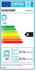 Schlosser OER417AT цена и информация | Духовки | kaup24.ee