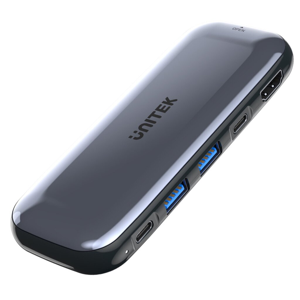 UNITEK HUB USB-C STORAGE M.2, HDMI, USB-C PD 100W, D1046A цена и информация | USB jagajad, adapterid | kaup24.ee