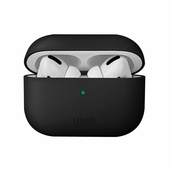 Uniq Lino AirPods Pro Black цена и информация | Kõrvaklappide tarvikud | kaup24.ee