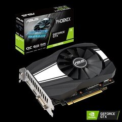 Asus PH-GTX1660S-O6G NVIDIA, 6 GB, GeForce GTX 1660 SUPER, GDDR6, PCI Express 3.0, Processor frequency 1800 MHz, Memory clock speed 14002 MHz, DVI-D ports quantity 1, HDMI ports quantity 1 hind ja info | Asus Arvuti komponendid | kaup24.ee