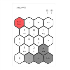 Juhtmevaba numbriklahvistik Mofii SK-660AG 2.4G (valge) цена и информация | Клавиатуры | kaup24.ee