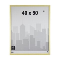 Pildiraam NATURAL WOOD 40x50 cm цена и информация | Рамки, фотоальбомы | kaup24.ee
