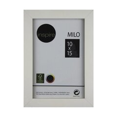 Pildiraam MILO 10x15 cm, valge hind ja info | Pildiraamid | kaup24.ee