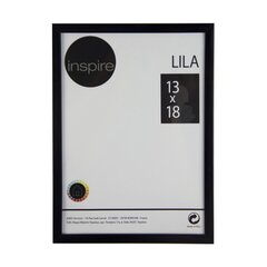Pildiraam LILA 13x18 cm, must hind ja info | Pildiraamid | kaup24.ee