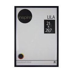 Pildiraam LILA 21x29,7 cm, must цена и информация | Рамки, фотоальбомы | kaup24.ee