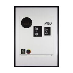 Pildiraam MILO 50x70 cm, must hind ja info | Pildiraamid | kaup24.ee