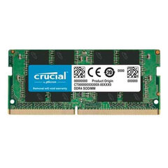 Crucial - DDR4 - 16 ГБ - SO DIMM, 260 контактов цена и информация | Оперативная память (RAM) | kaup24.ee