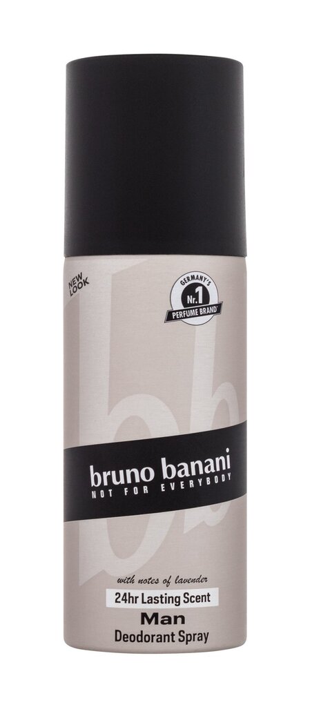 Spreideodorant Bruno Banani Man 150 ml цена и информация | Lõhnastatud kosmeetika meestele | kaup24.ee