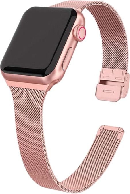 Kellarihm Tech-Protect MilaneseBand Apple Watch 4/5/6/7/SE 38/40/41 mm, rose gold цена и информация | Nutikellade ja nutivõrude tarvikud | kaup24.ee