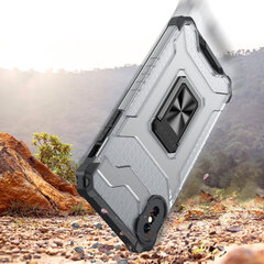 Telefoniümbris Crystal Ring Case Kickstand Tough Rugged Cover for iPhone XS Max, red hind ja info | Telefoni kaaned, ümbrised | kaup24.ee