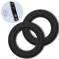 Magnetrõngas Nillkin SnapHold 2x Adhesive Magnetic Sticker Magnetic Holder Compatible with MagSafe, Black цена и информация | Держатели для телефонов | kaup24.ee