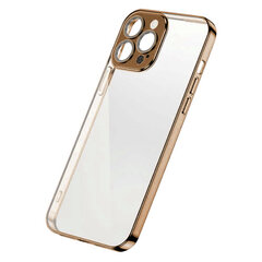 Telefoniümbris Joyroom Chery Mirror Case Cover for iPhone 13 Pro Max Metallic Frame, Gold (JR-BP909 gold) hind ja info | Telefoni kaaned, ümbrised | kaup24.ee