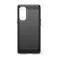 Telefoniümbris Carbon Case flexible cover for OnePlus Nord 2 5G, black hind ja info | Telefoni kaaned, ümbrised | kaup24.ee