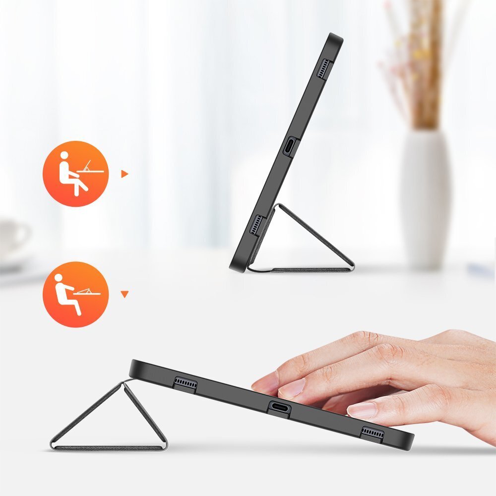 Tahvelarvuti kaaned Dux Ducis Domo Tablet Cover with Multi-angle Stand and Smart Sleep Function for Samsung Galaxy Tab S7 11'', black hind ja info | Tahvelarvuti kaaned ja kotid | kaup24.ee