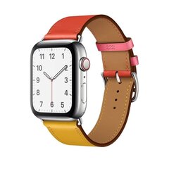 Кожаный ремешок Single Tour для Apple Watch, Passion Fruit, 38/40/41 мм цена и информация | Аксессуары для смарт-часов и браслетов | kaup24.ee