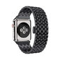 Apple Watch Waves Roostevaba Teras Rihm – Must 42/44/45mm цена и информация | Nutikellade ja nutivõrude tarvikud | kaup24.ee