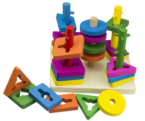 Puidust tellised цена и информация | Развивающие игрушки | kaup24.ee