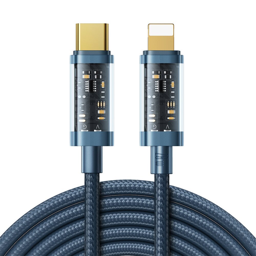 Kaabel Joyroom S-CL020A20 Type-C to Lightning PD 20W Data Cable, 2 m, Blue hind ja info | Mobiiltelefonide kaablid | kaup24.ee