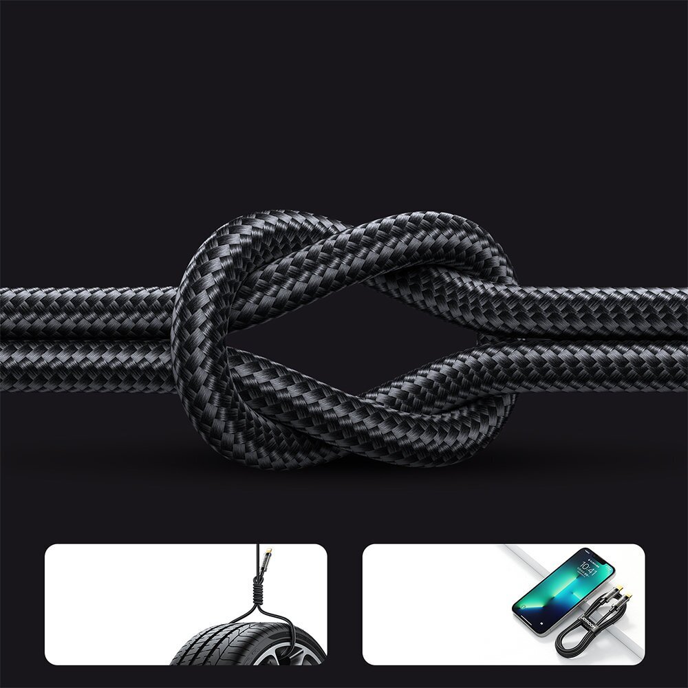 Kaabel Joyroom S-CL020A12 Type-C to Lightning 20W Data Cable, 1.2 m, Black hind ja info | Mobiiltelefonide kaablid | kaup24.ee