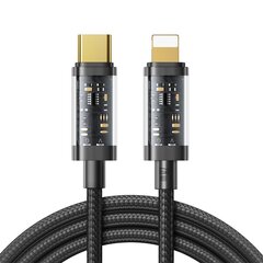 Kaabel Joyroom S-CL020A12 Type-C to Lightning 20W Data Cable, 1.2 m, Black цена и информация | Кабели для телефонов | kaup24.ee