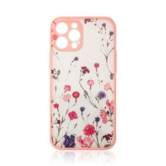 Telefoniümbris Design Case for iPhone 12 Pro flower (Pink) hind ja info | Telefoni kaaned, ümbrised | kaup24.ee