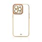 Telefoniümbris Fashion Case Cover for Xiaomi Redmi Note 11 Pro Gold Frame Gel Cover (Gold) hind ja info | Telefoni kaaned, ümbrised | kaup24.ee