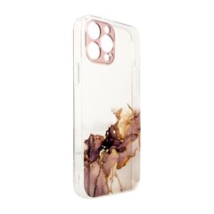 Telefoniümbris Marble Case for iPhone 12 Gel Cover Marble (Brown) hind ja info | Telefoni kaaned, ümbrised | kaup24.ee