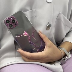 Чехол Hurtel Marble для Samsung Galaxy A12 5G, розовый цена и информация | Чехлы для телефонов | kaup24.ee