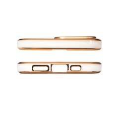 Telefoniümbris Lighting Color Case for Xiaomi Redmi Note 11 gel cover with gold frame (White) hind ja info | Telefoni kaaned, ümbrised | kaup24.ee