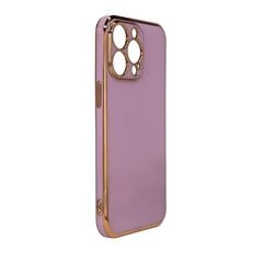 Telefoniümbris Lighting Color Case for Xiaomi Redmi Note 11 gel cover with gold frame purple цена и информация | Чехлы для телефонов | kaup24.ee