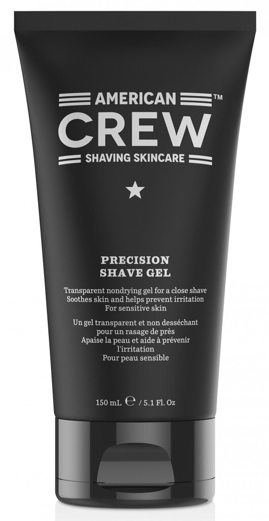 Raseerimisgeel American Crew Shaving Skincare Precision 150 ml hind ja info | Raseerimisvahendid | kaup24.ee