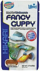 HIKARI FANCY GUPPY 22 gr. цена и информация | Корм для живой рыбы | kaup24.ee