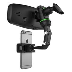 Adjustable car rearview mirror holder for smartphone hind ja info | Mobiiltelefonide hoidjad | kaup24.ee