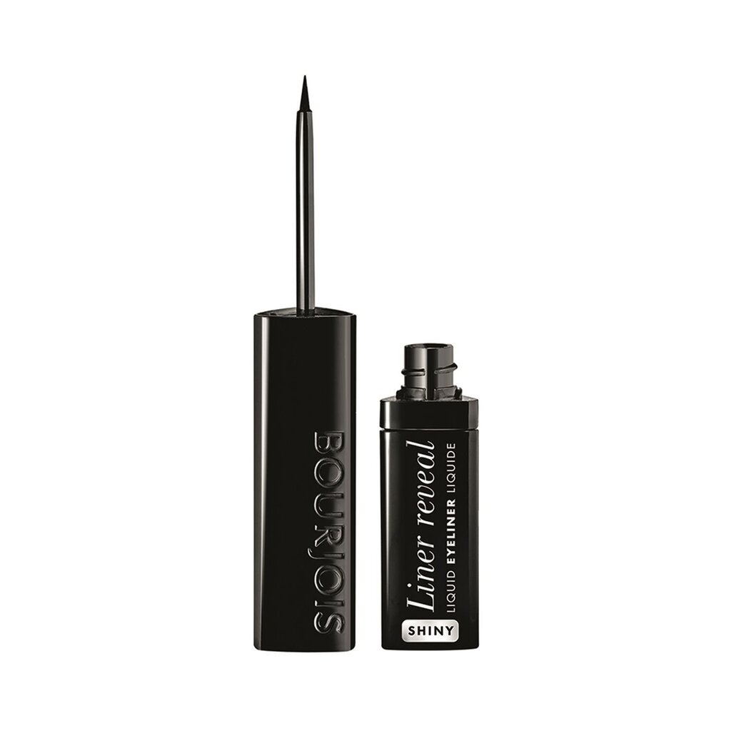 BOURJOIS Paris Liner Reveal Shiny silmalainer 2,5 ml, 01 Shiny Black цена и информация | Ripsmetušid, lauvärvid, silmapliiatsid, seerumid | kaup24.ee