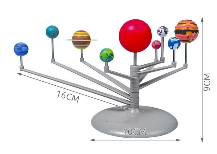 DIY solar system Planetarium цена и информация | Tüdrukute mänguasjad | kaup24.ee