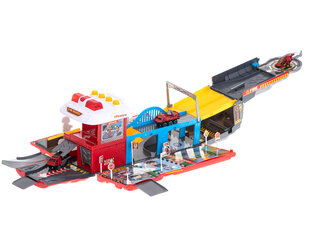 Transporter tuletõrjeauto kokkupandav parkimine tuletõrje + tarvikud hind ja info | Poiste mänguasjad | kaup24.ee