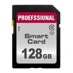 SD-mälukaart 128 GB - must hind ja info | Fotoaparaatide mälukaardid | kaup24.ee