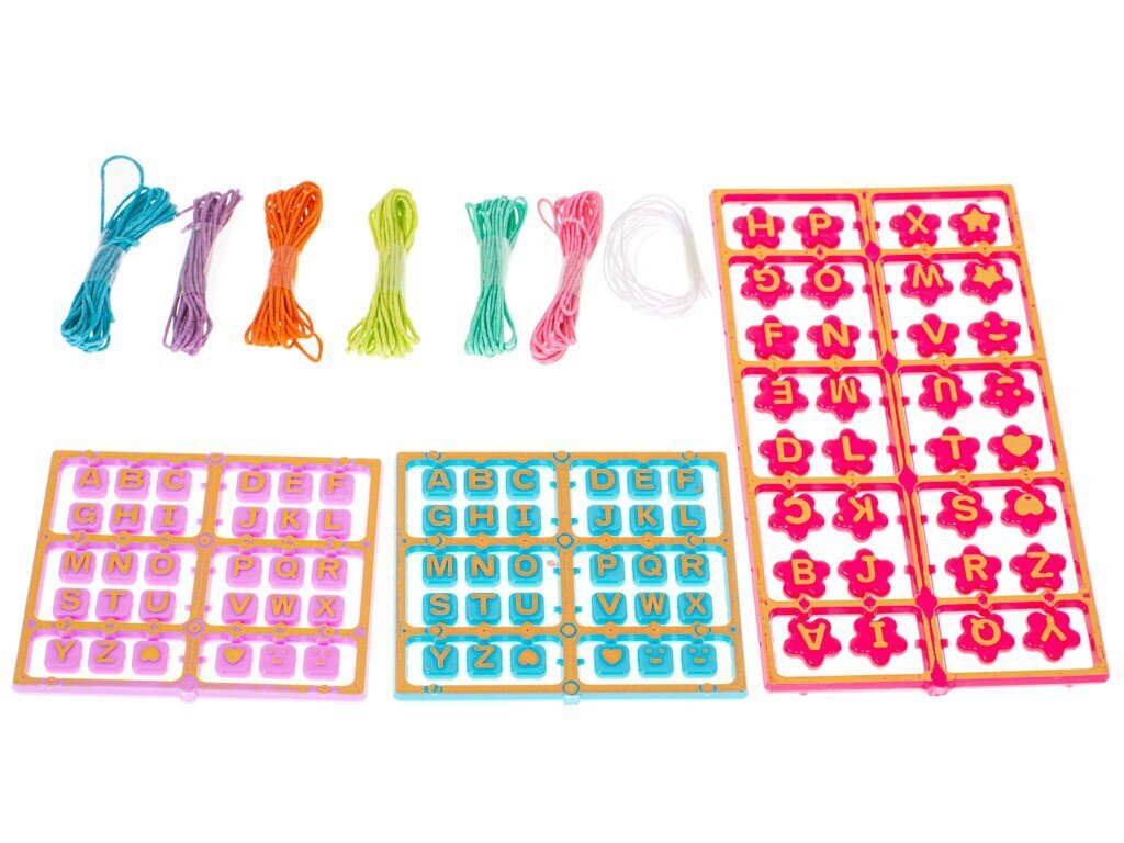 Tähtedest helmed käevõrude valmistamiseks XXL 630 osa hind ja info | Tüdrukute mänguasjad | kaup24.ee