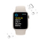 Apple Watch SE GPS + Cellular 44mm Starlight Aluminium Case with Starlight Sport Band - Regular 2nd Gen - MNPT3EL/A цена и информация | Nutikellad (smartwatch) | kaup24.ee